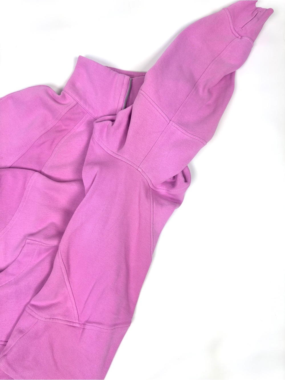 Lululemon XS/S Scuba Oversized Funnel Neck Half Zip Long - Picture 6 of 12